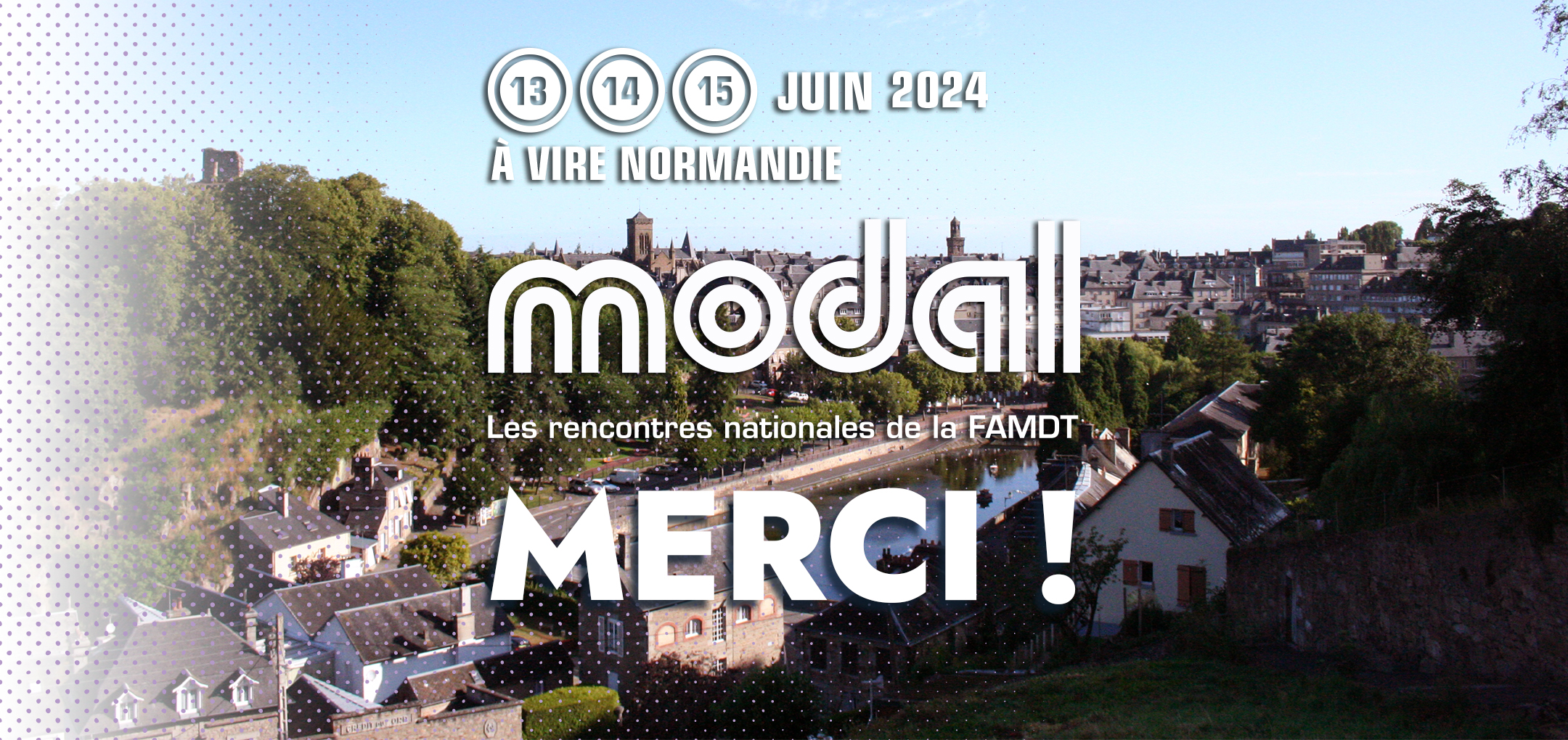 Lire la suite à propos de l’article Communiqué de sortie de MODAL – Les rencontres à Vire Normandie