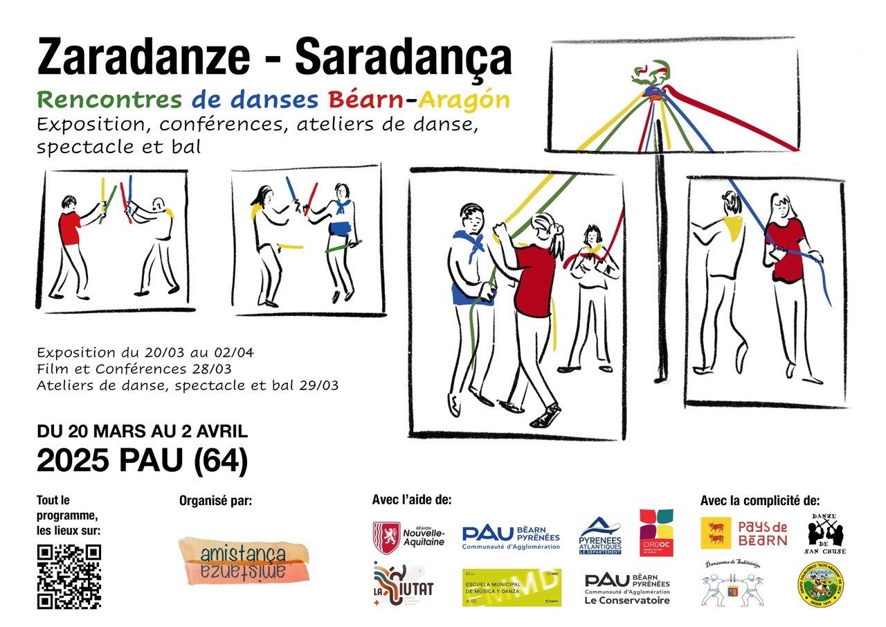 You are currently viewing Zaradanze-Saradança, rencontres musiques-danses Béarn-Aragon